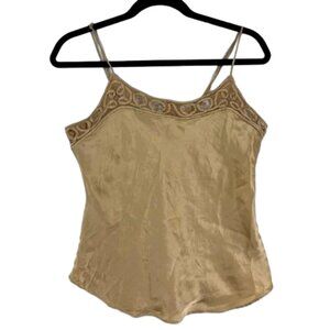 La Senza Splendida Silk Champagne Cami Women’s Size M